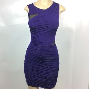 Forever 21 Purple Bodycon Mini Dress